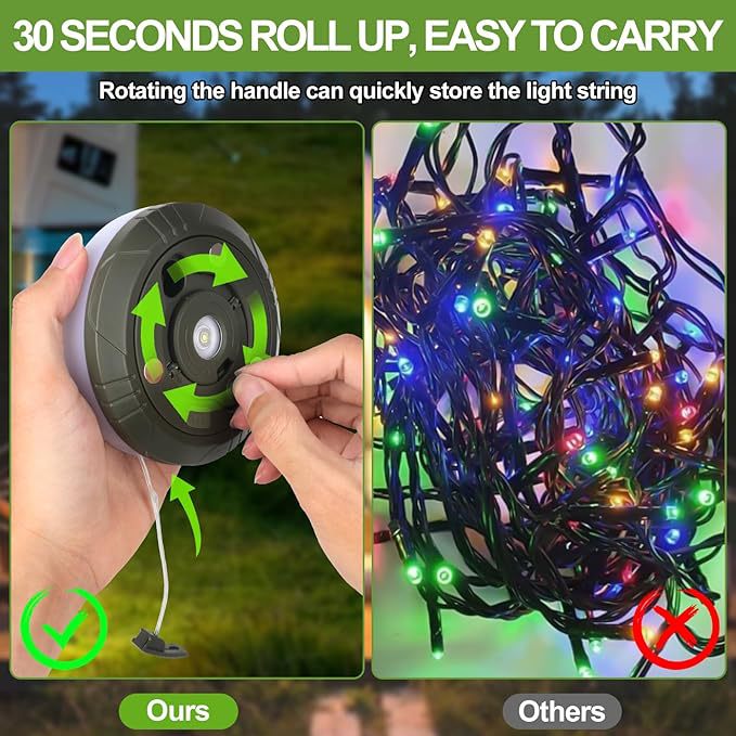 Room Decor Outdoor Camping Light String